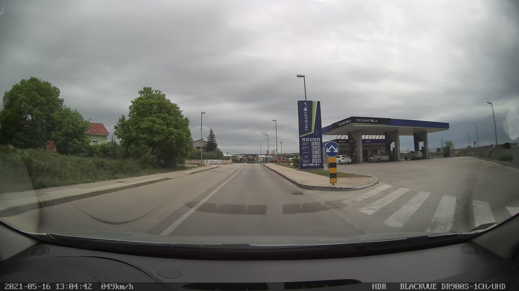 Street view near Rooms Kresan, Zadar — © brackone (CC BY-SA · Mapillary)