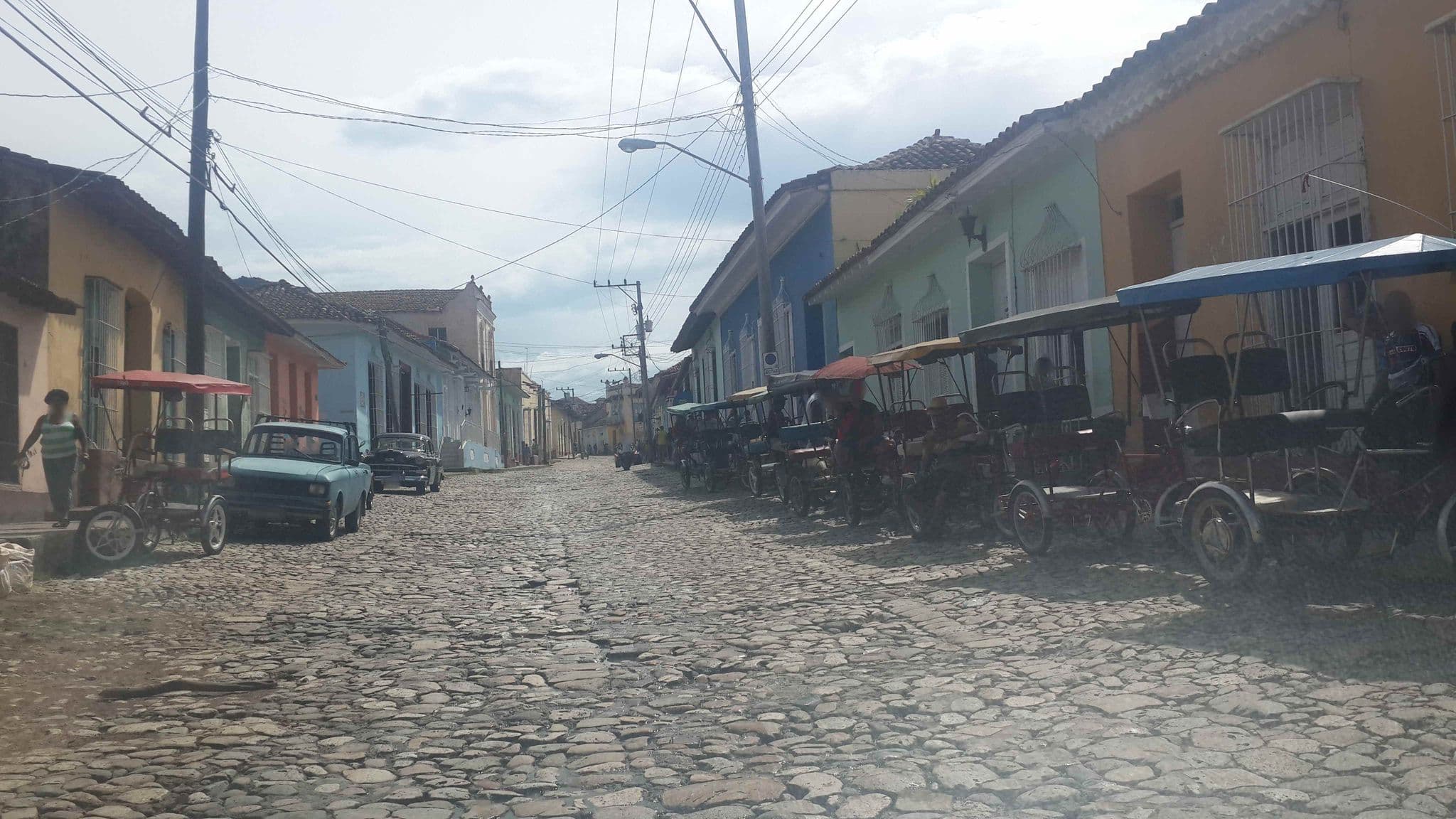 Street view near Hostal El Atico, Trinidad