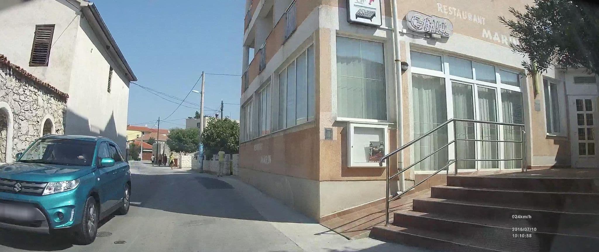 Street view near Hotel Marin D.O.O., Pakoštane — © idelac (CC BY-SA · Mapillary)