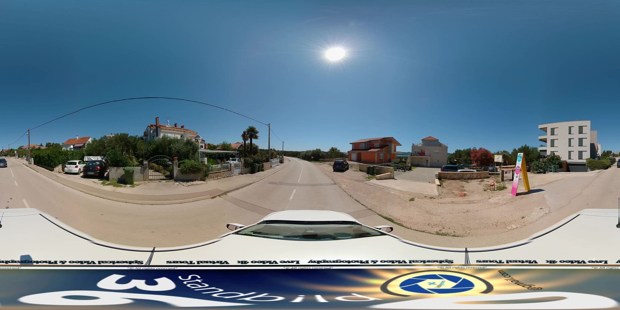 Street view near Guest House Adria, Sveti Filip i Jakov — © standbild360 (CC BY-SA · Mapillary)