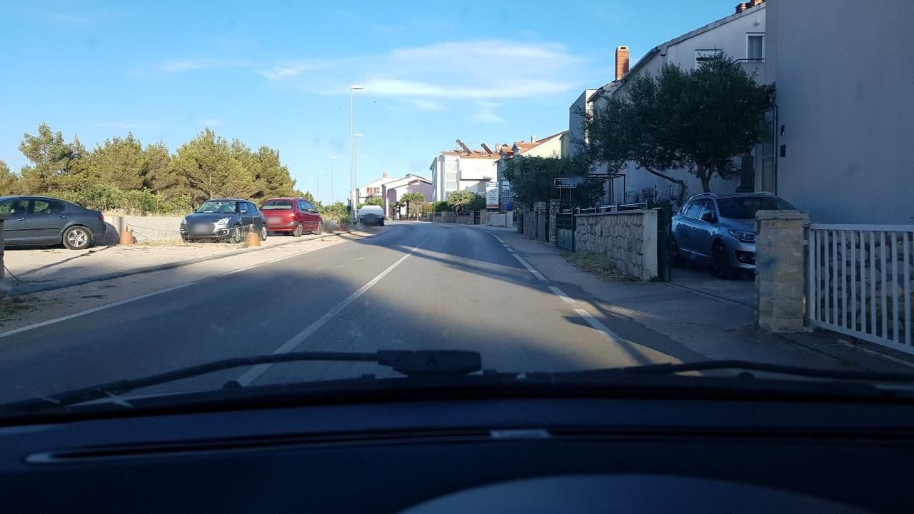 Street view near Apartments Anka i Krešimir, Vodice — © mik007 (CC BY-SA · Mapillary)