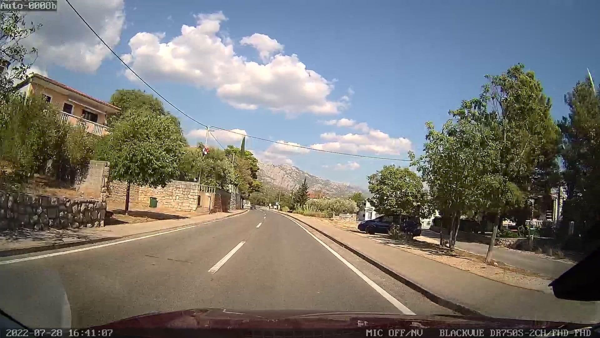 Street view near Apartmani Spomenka, Posedarje — © rdnnk (CC BY-SA · Mapillary)