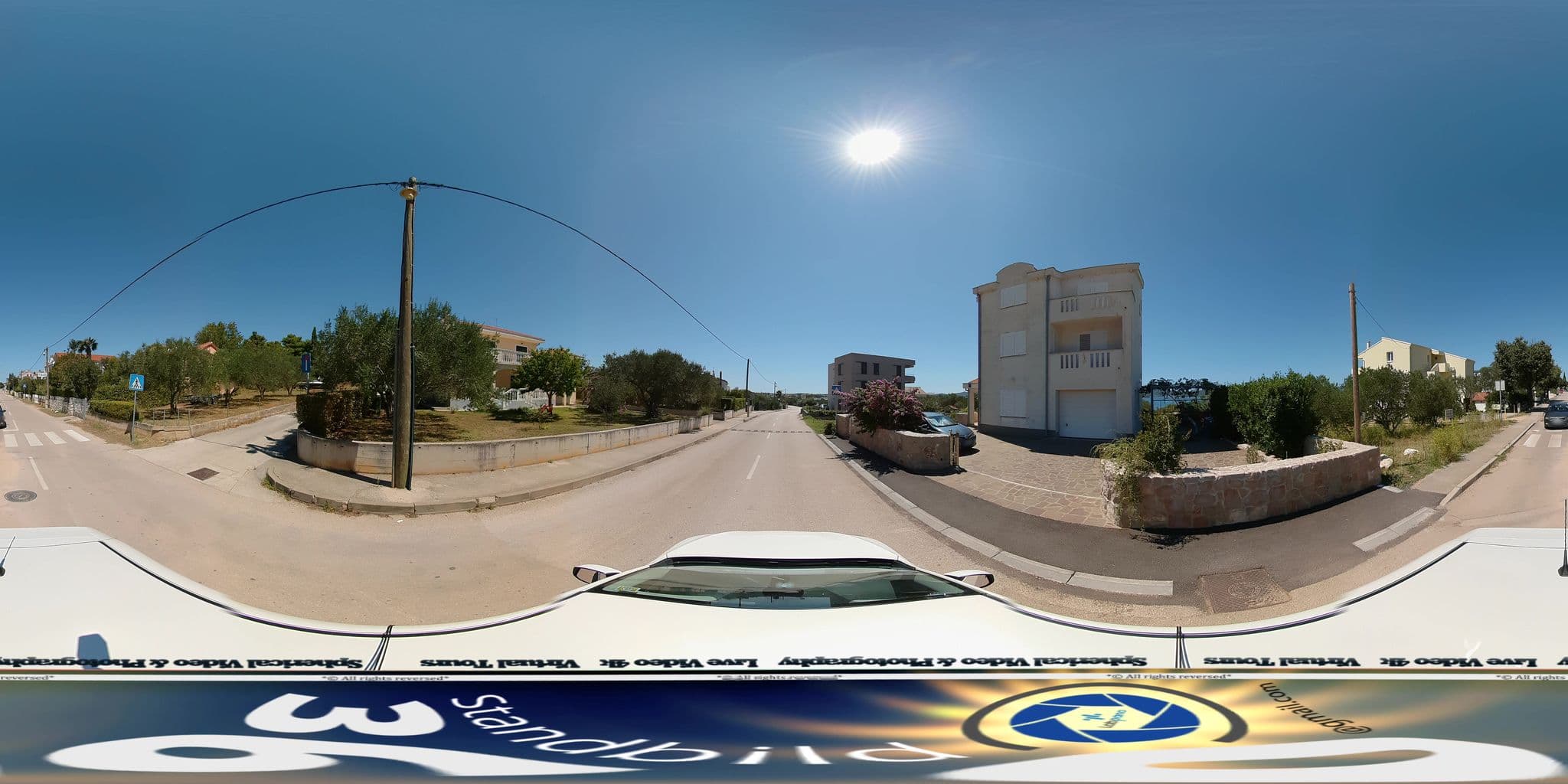 Street view near Apartments Delfini, Sveti Filip i Jakov — © standbild360 (CC BY-SA · Mapillary)