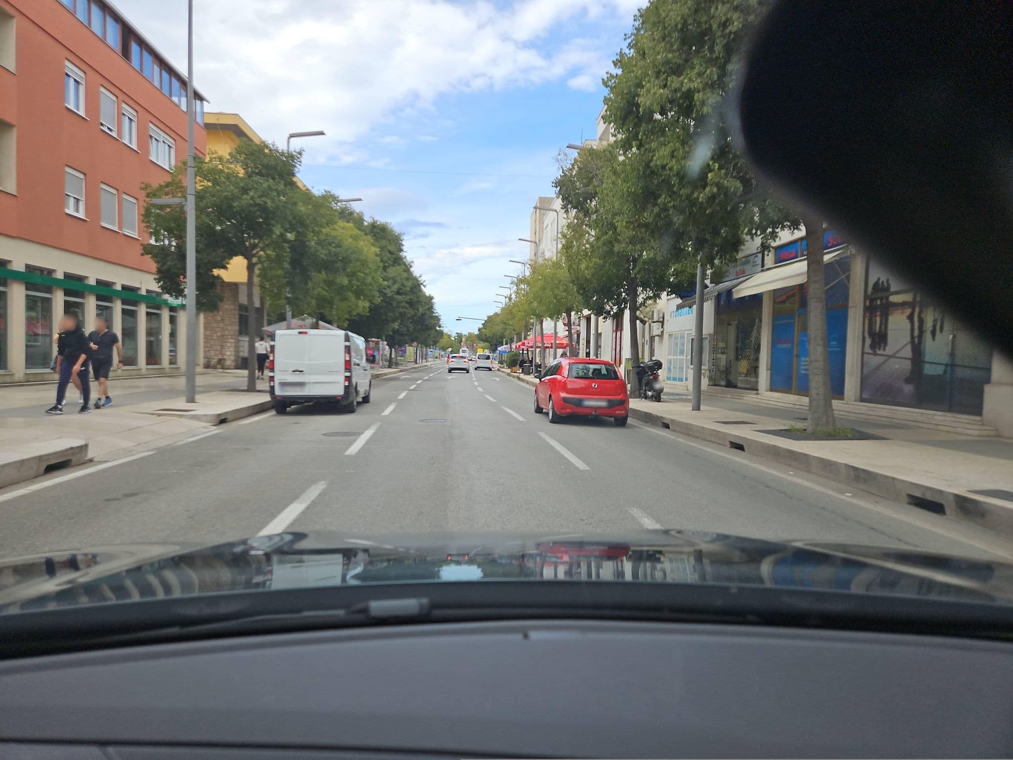 Street view near Carpe Diem Apartments, Zadar — © toho (CC BY-SA · Mapillary)