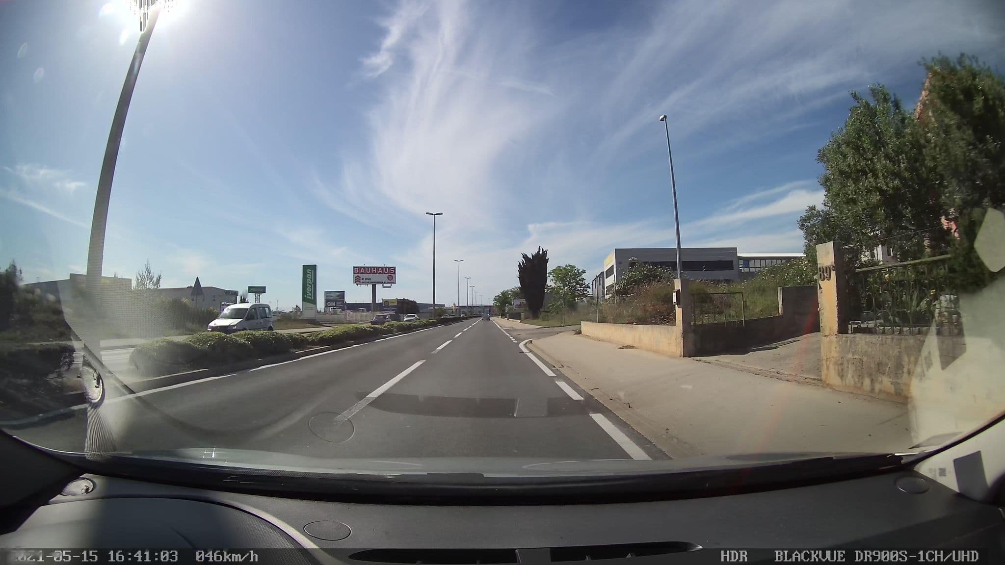 Street view near D8, Bibinje — © brackone (CC BY-SA · Mapillary)