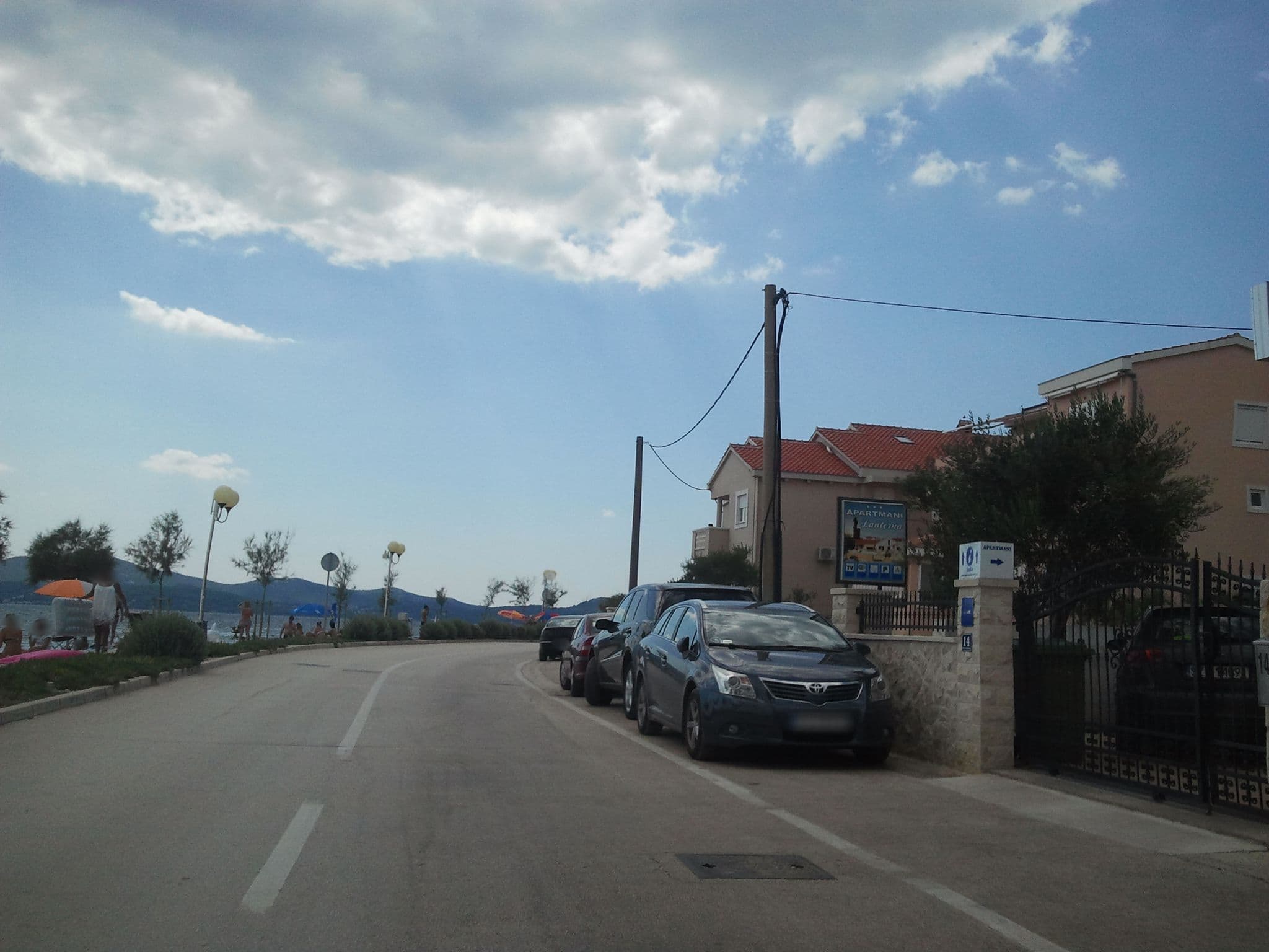 Street view near Apartments Borovic, Zadar — © hbogner (CC BY-SA · Mapillary)