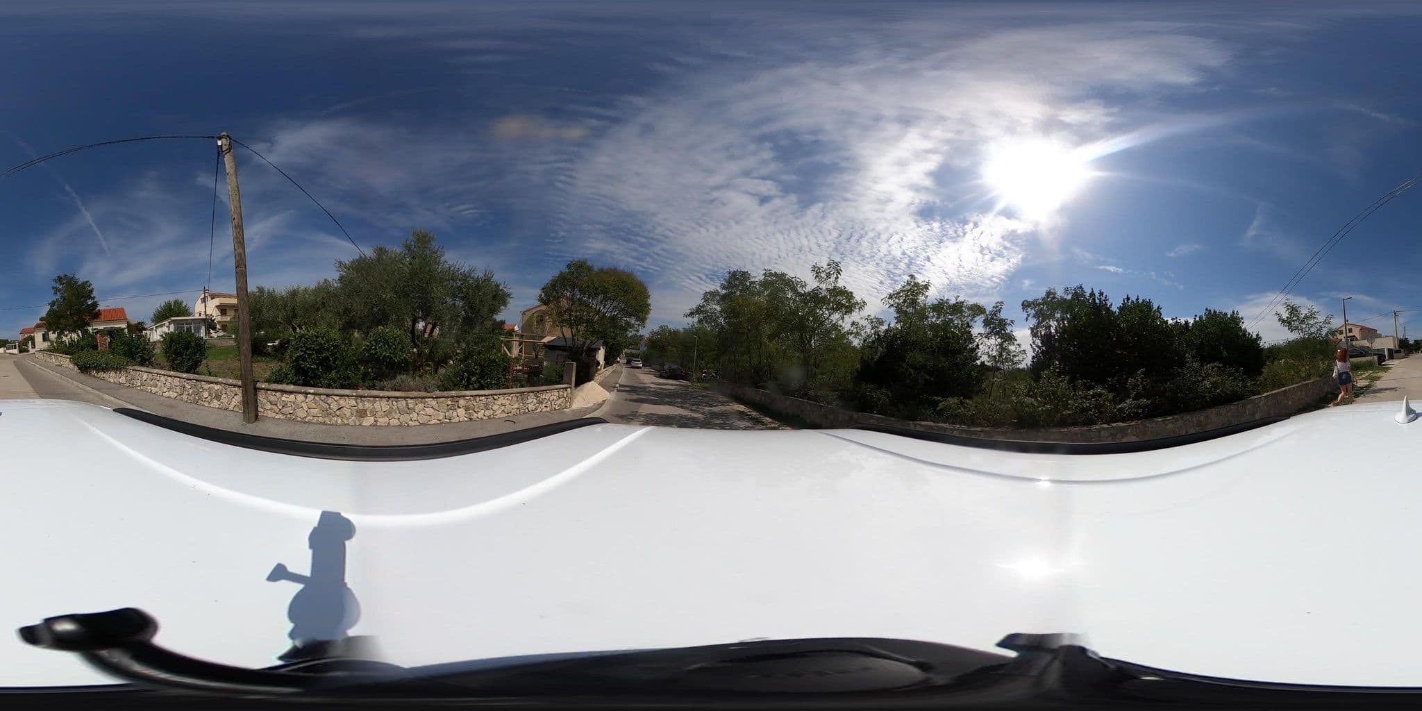 Street view near GRGUR d.o.o., Nin — © Tim1 (CC BY-SA · Mapillary)