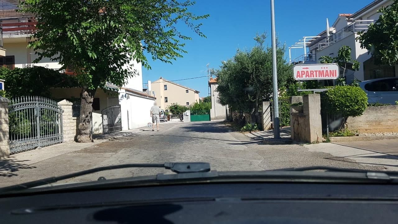 Street view near Apartments Blazica, Vodice — © mik007 (CC BY-SA · Mapillary)
