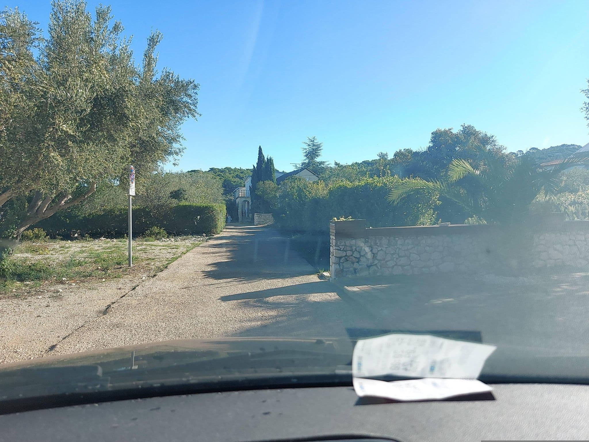 Street view near Apartmani Pašman Ždrelac, Sukošan — © mik007 (CC BY-SA · Mapillary)