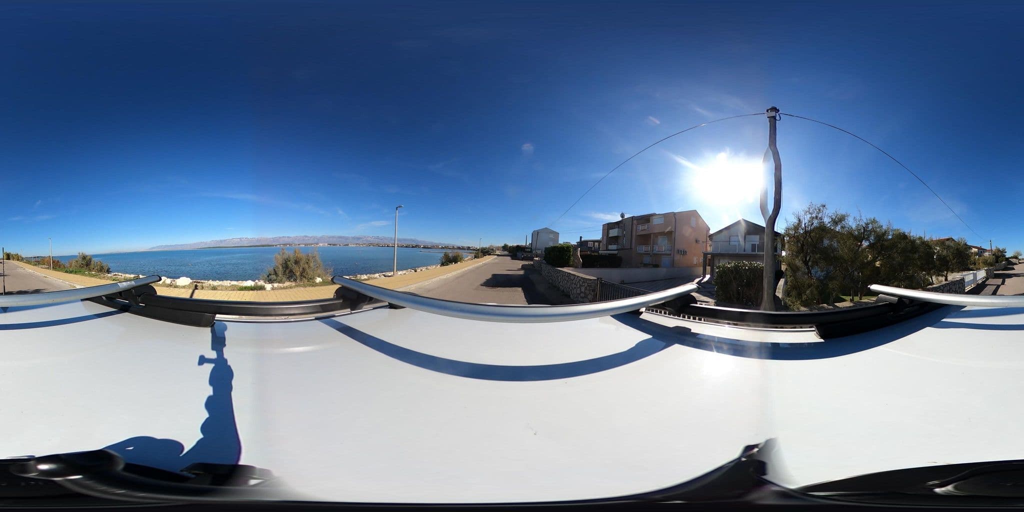 Street view near Apartment Marko Brkić, Nin — © Tim1 (CC BY-SA · Mapillary)