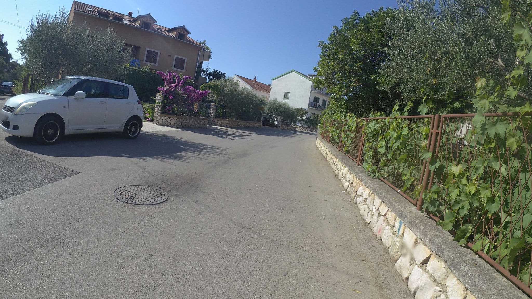 Street view near Villa Bozo, Biograd na Moru — © hbogner (CC BY-SA · Mapillary)