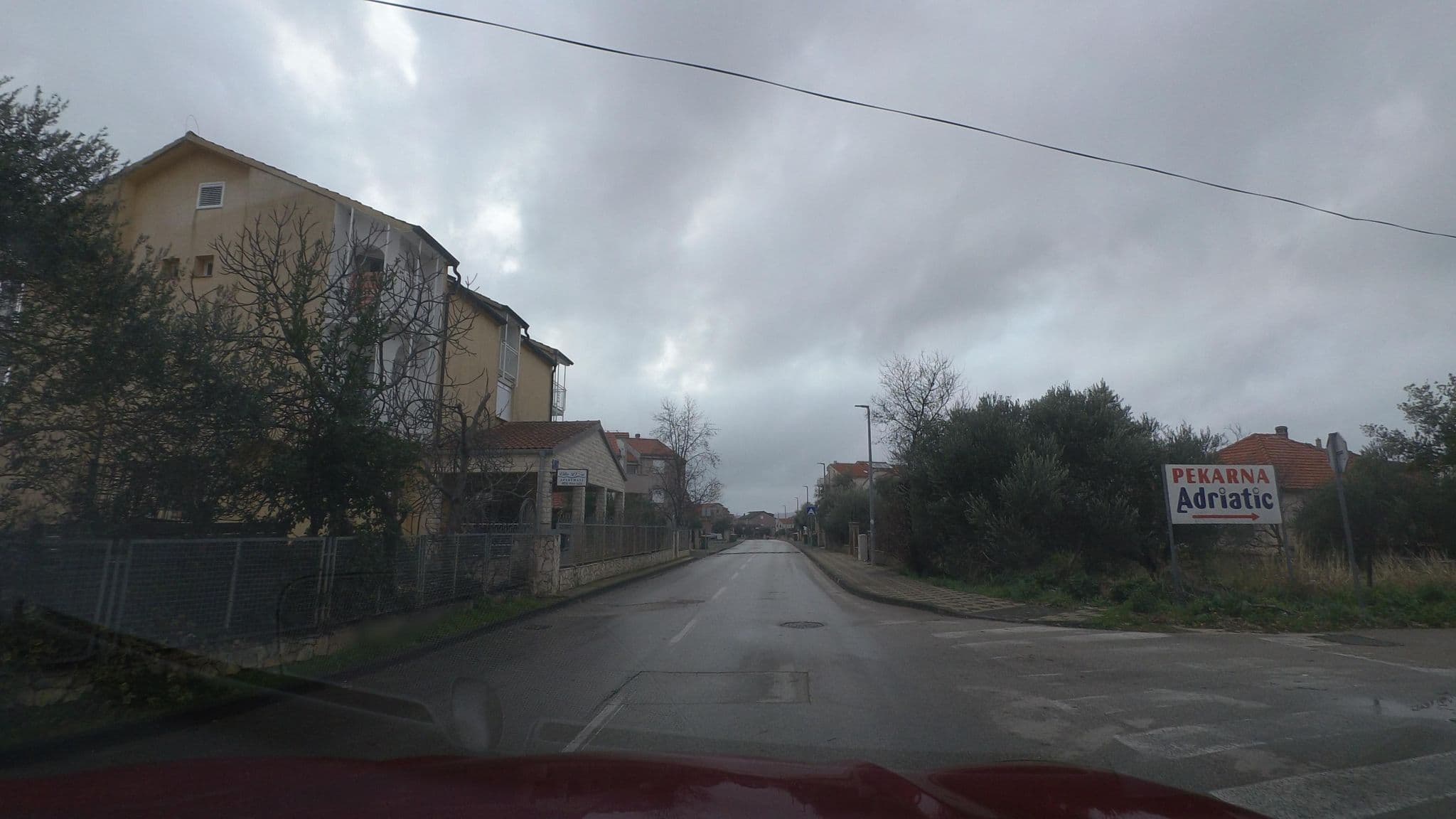 Street view near Villa Dora, Biograd na Moru — © hbogner (CC BY-SA · Mapillary)