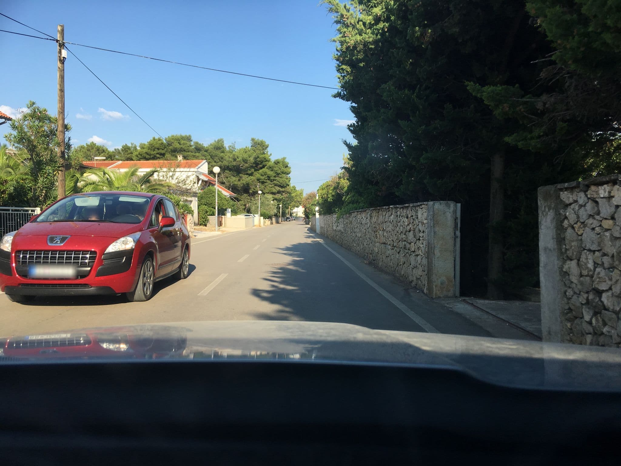 Street view near Beach Boy & Pool Girl Apartments, Vir — © jerneja (CC BY-SA · Mapillary)