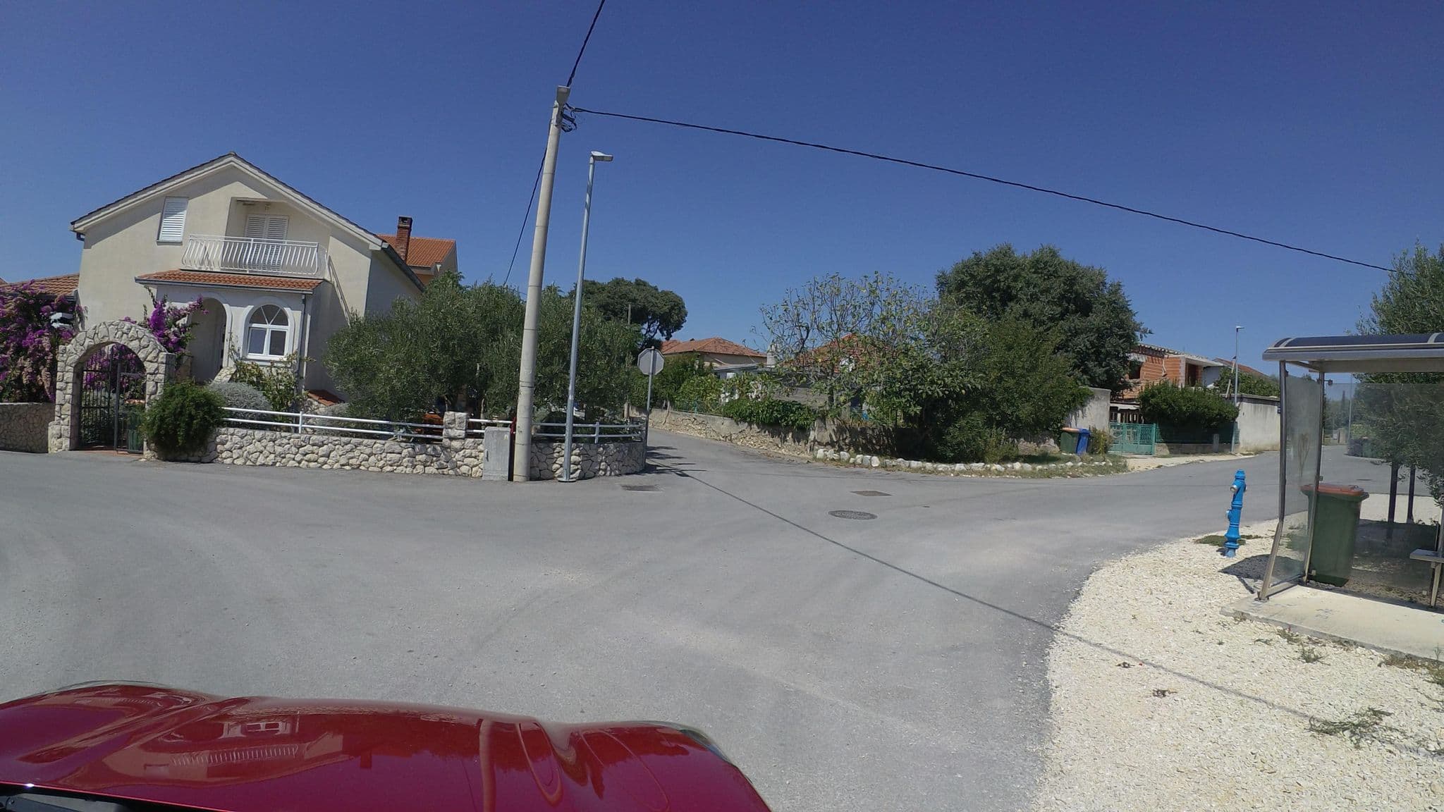 Street view near Apartments Filipović, Biograd na Moru — © hbogner (CC BY-SA · Mapillary)