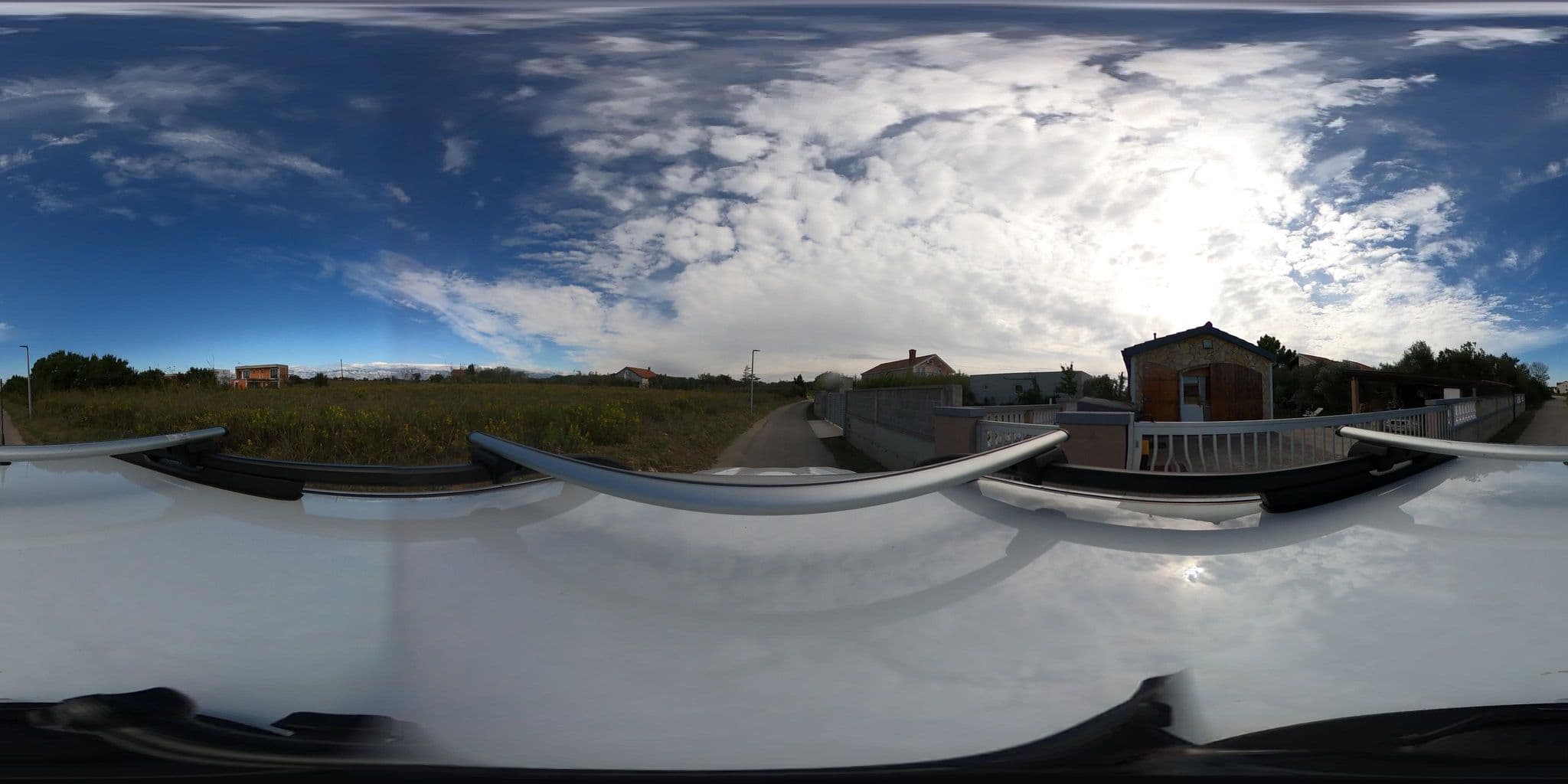 Street view near Villa Flora Maris Apartments, Nin — © Tim1 (CC BY-SA · Mapillary)