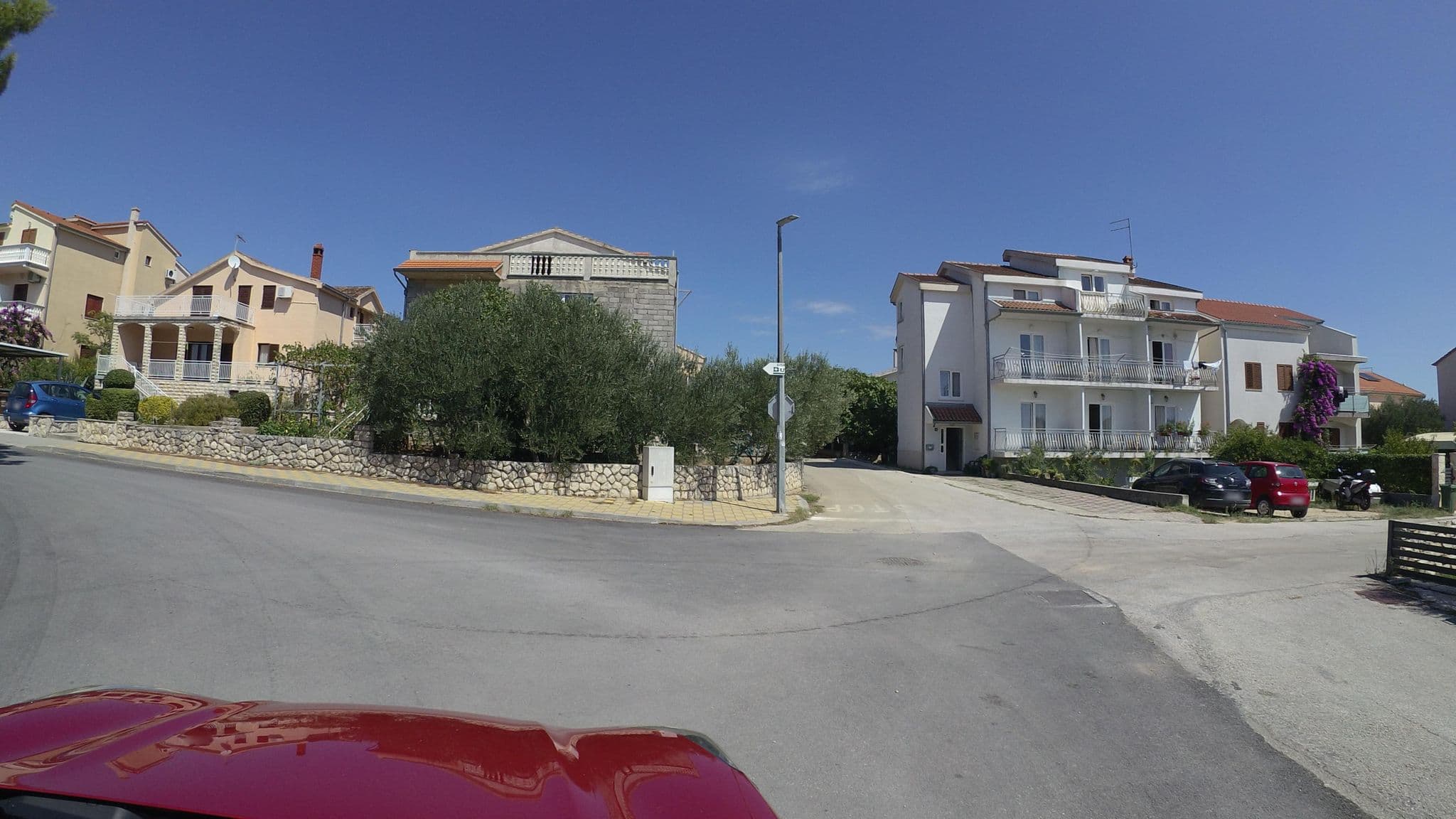 Street view near Apartment Rogić, Biograd na Moru — © hbogner (CC BY-SA · Mapillary)