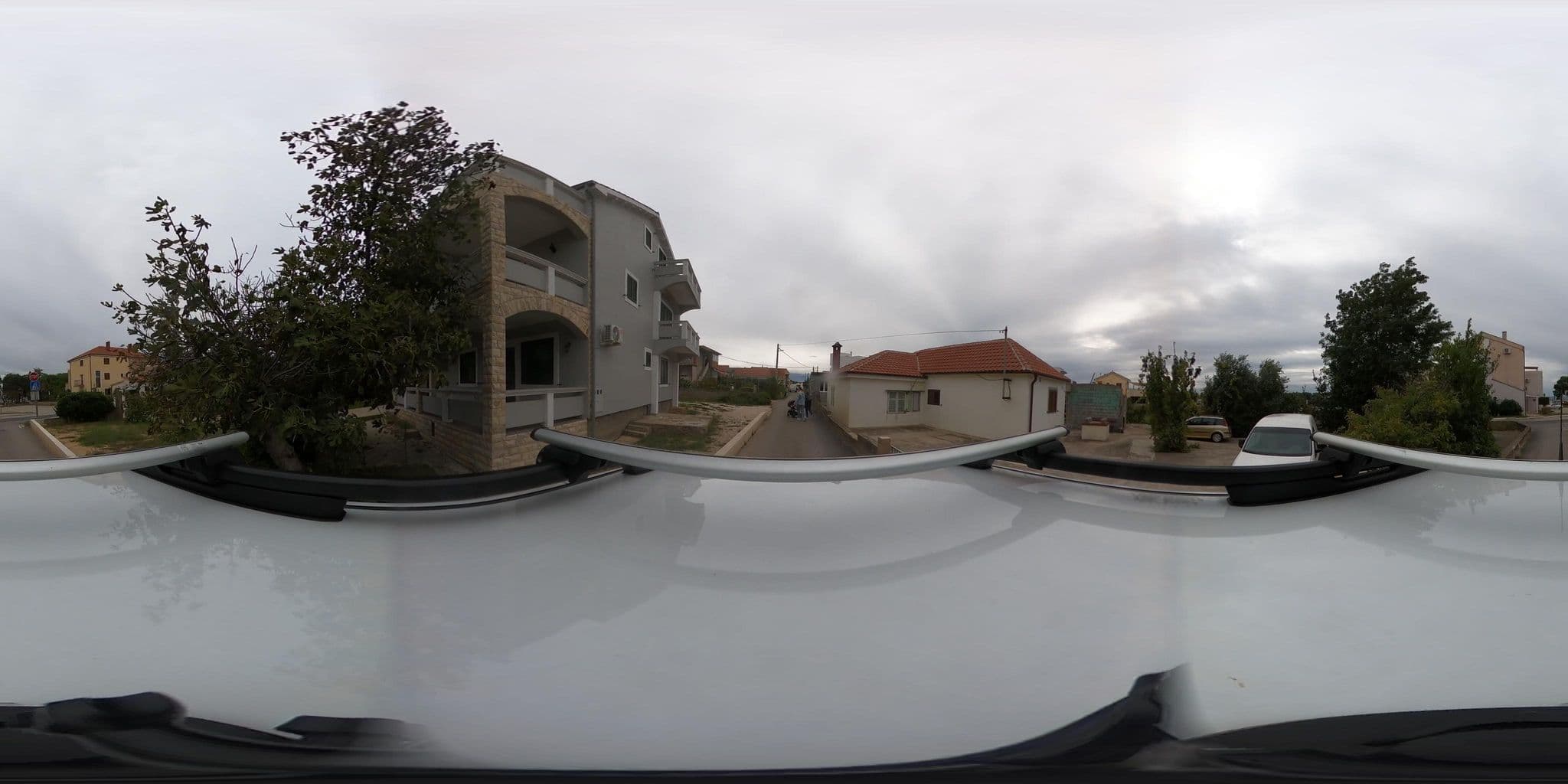 Street view near Apartments Slavka Privlaka, Nin — © Tim1 (CC BY-SA · Mapillary)