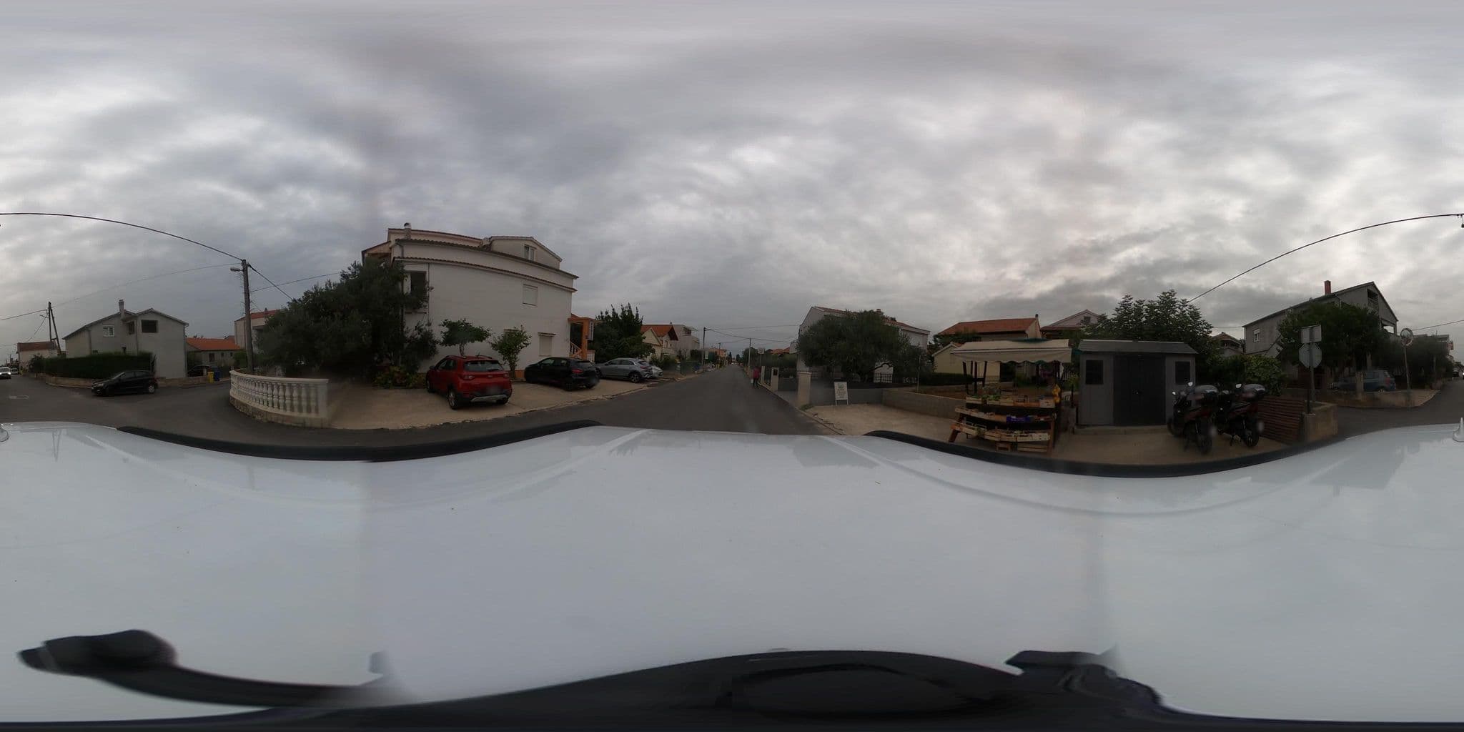 Street view near Apartments Mira, Bibinje — © Hajdinjak_Ivan (CC BY-SA · Mapillary)