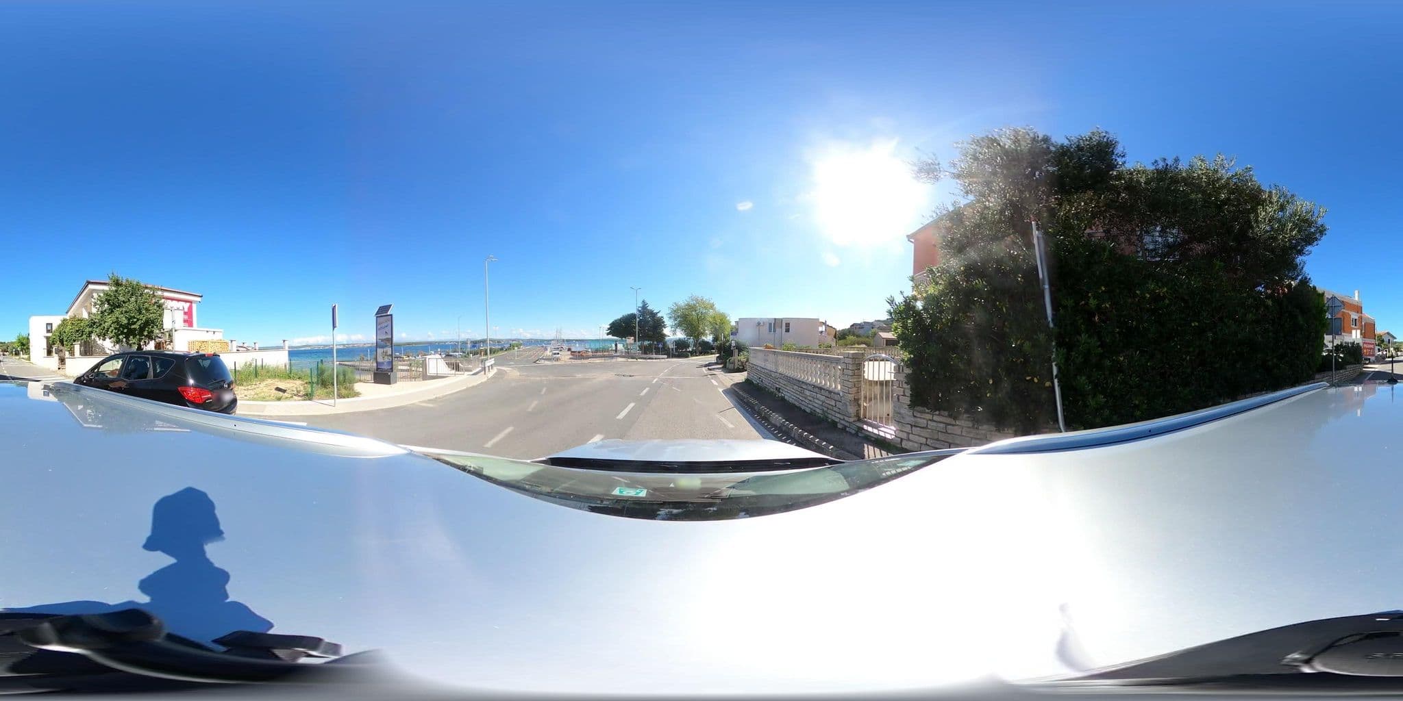 Street view near Apartments Floras, Biograd na Moru — © Hajdinjak_Ivan (CC BY-SA · Mapillary)