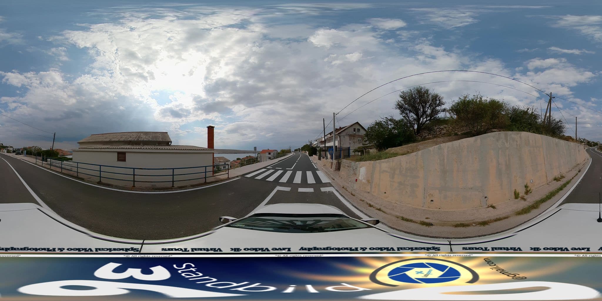Street view near Villa Blanka, Vrsi — © standbild360 (CC BY-SA · Mapillary)
