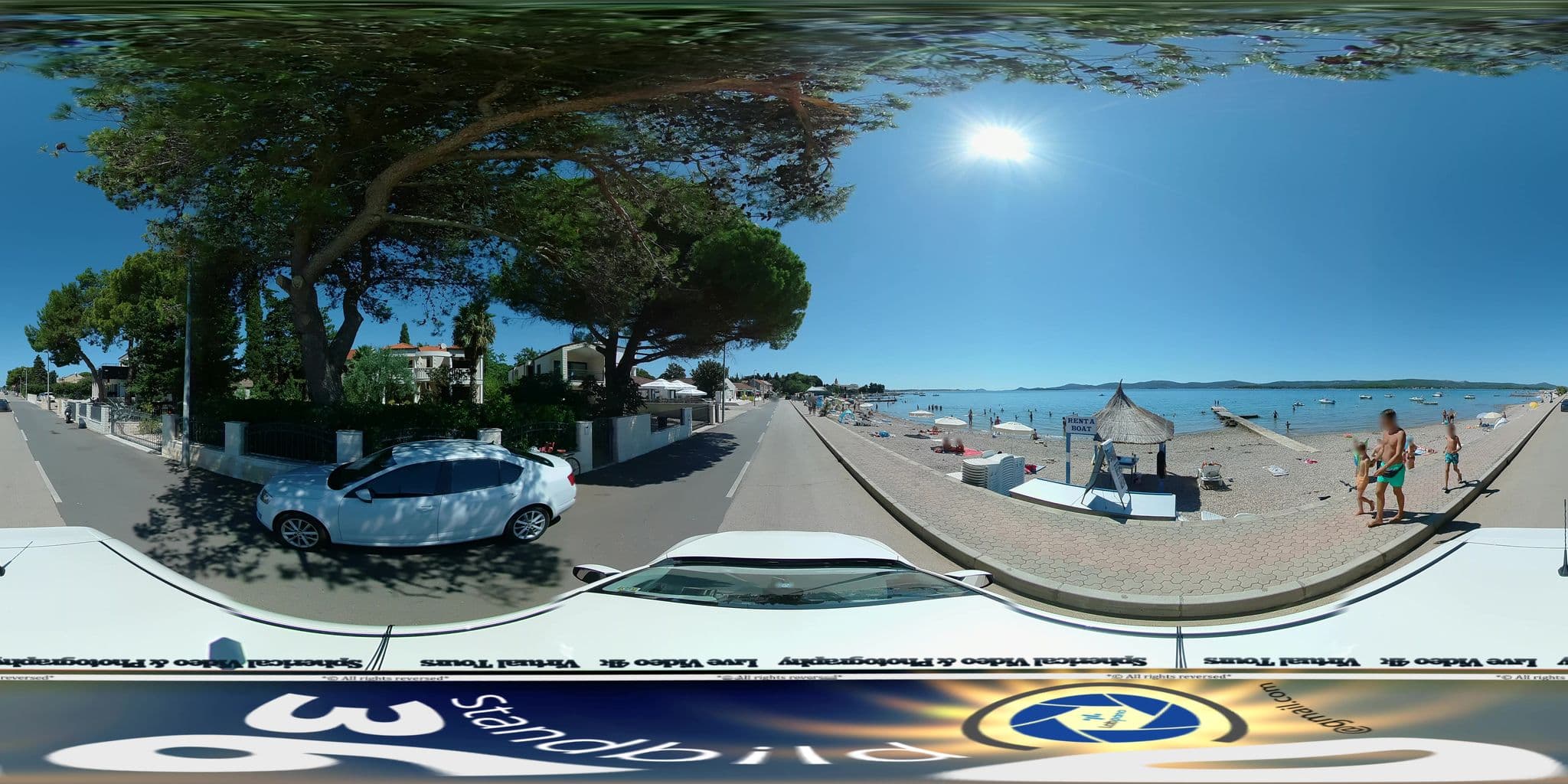 Street view near Sea Sound Apartments Rea, Sveti Filip i Jakov — © standbild360 (CC BY-SA · Mapillary)