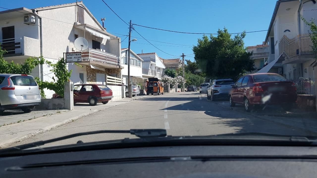 Street view near Apartments Ana, Vodice — © mik007 (CC BY-SA · Mapillary)