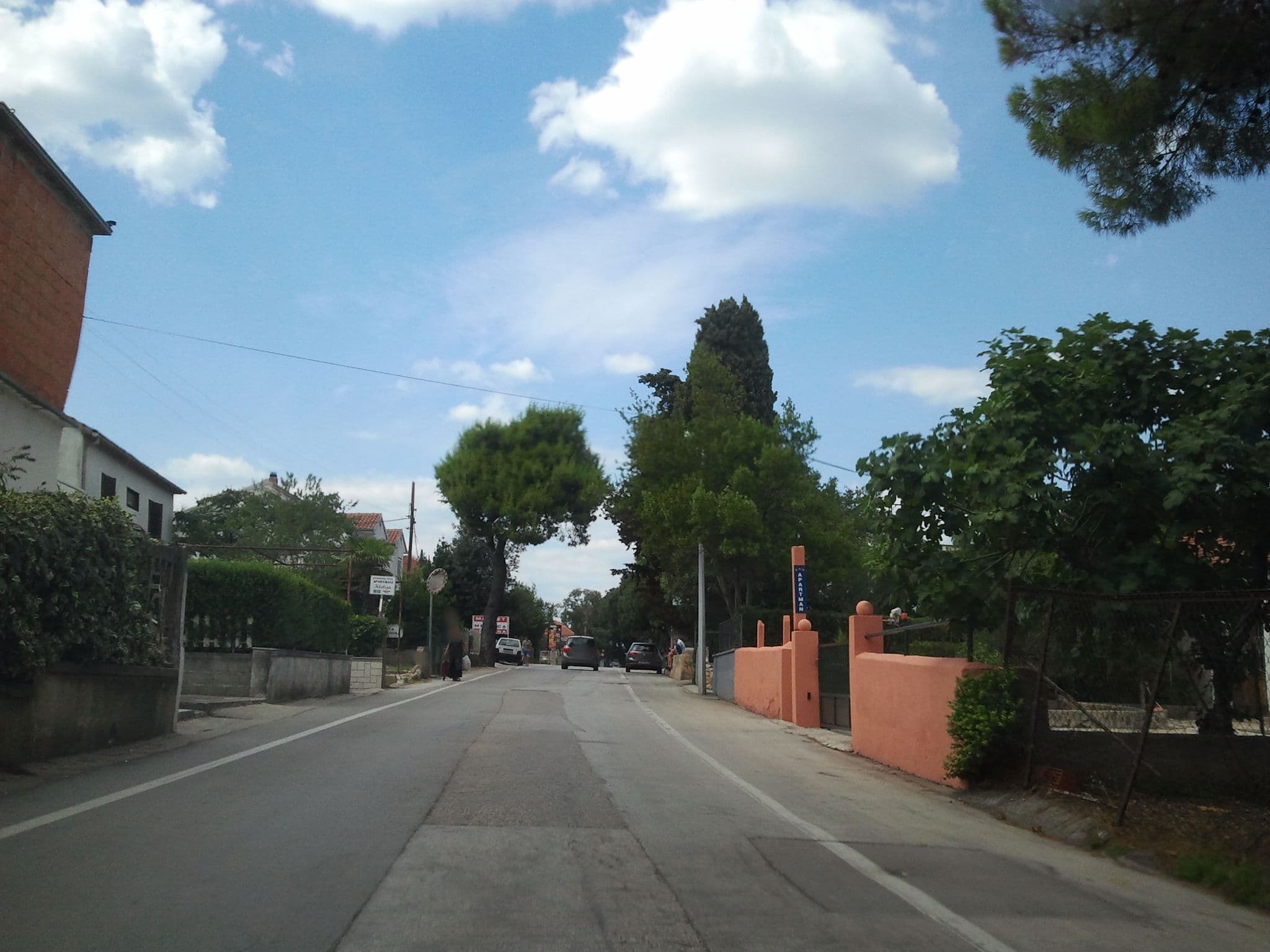 Street view near Apartment Ada, Zadar — © hbogner (CC BY-SA · Mapillary)