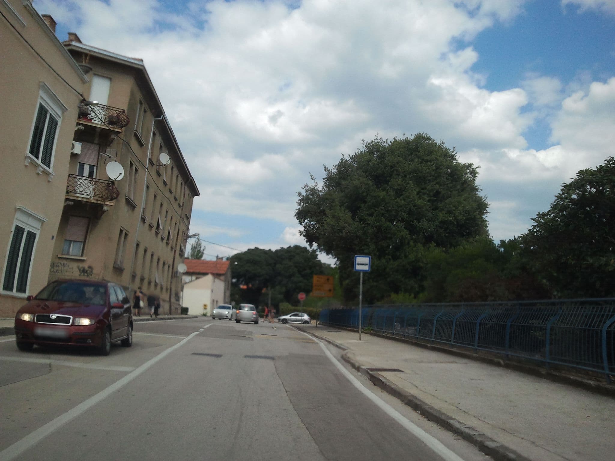 Street view near Villa Ida, Zadar — © hbogner (CC BY-SA · Mapillary)