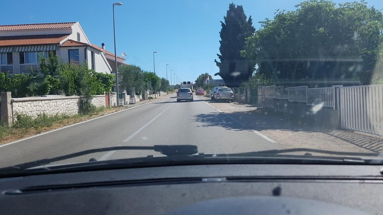 Street view near Apartments Purkovic, Vodice — © mik007 (CC BY-SA · Mapillary)