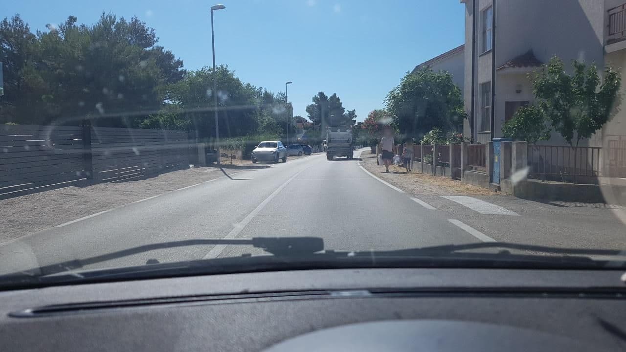 Street view near hotel Vodice 🌴, Vodice — © mik007 (CC BY-SA · Mapillary)