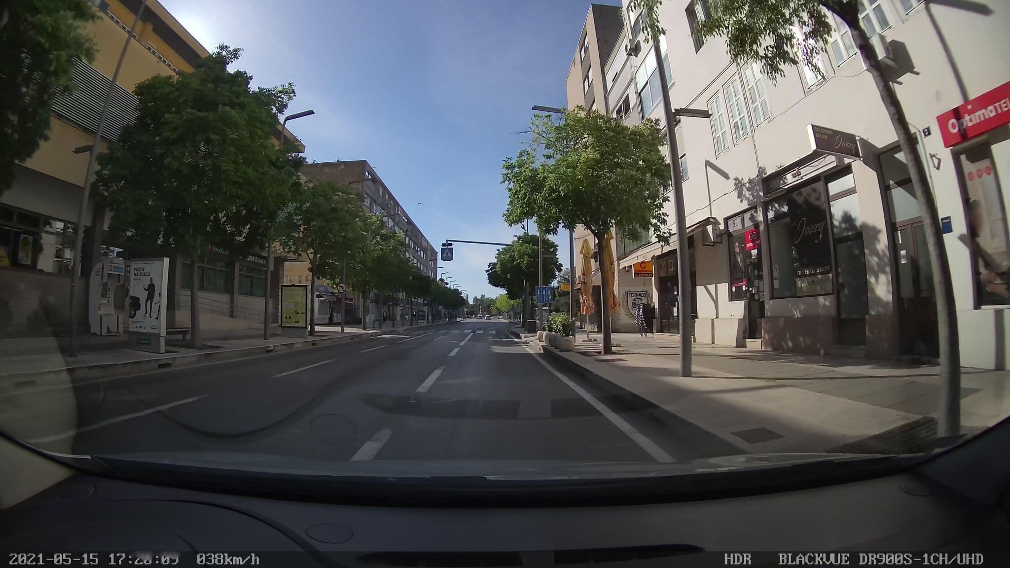 Street view near Apartment Revelin, Zadar — © brackone (CC BY-SA · Mapillary)