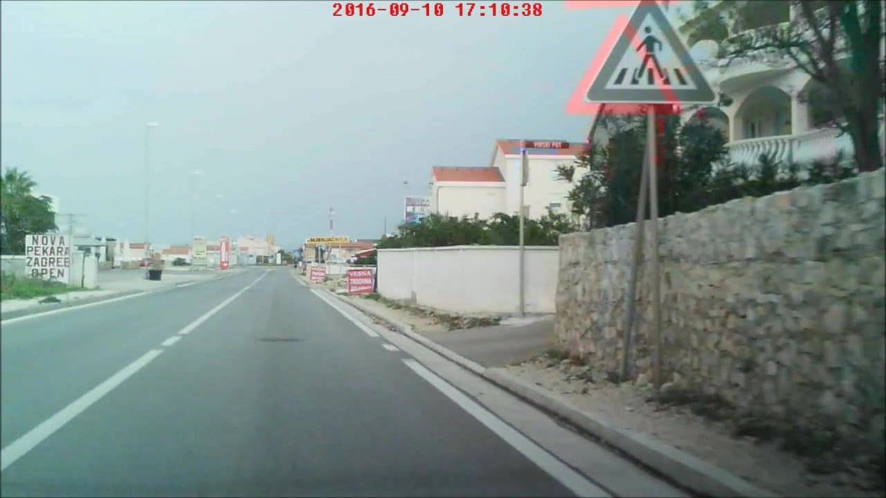 Street view near Apartments Ayla, Vir — © sennewald63 (CC BY-SA · Mapillary)