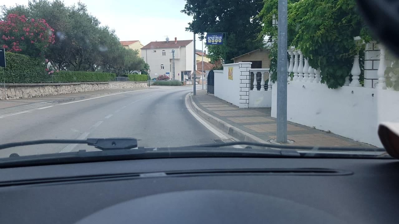 Street view near Villa Habib, Vodice — © mik007 (CC BY-SA · Mapillary)