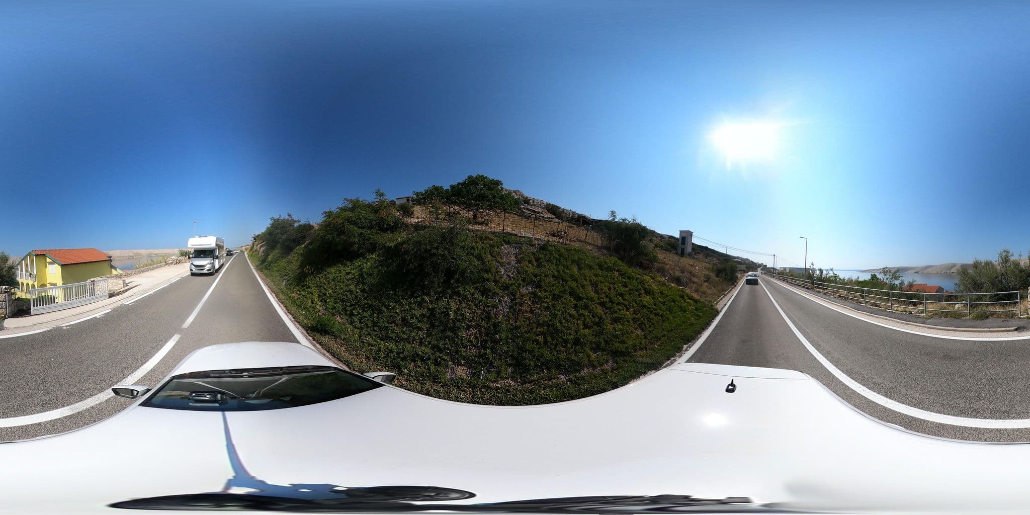 Street view near Apartments Roza, Vrsi — © vst (CC BY-SA · Mapillary)