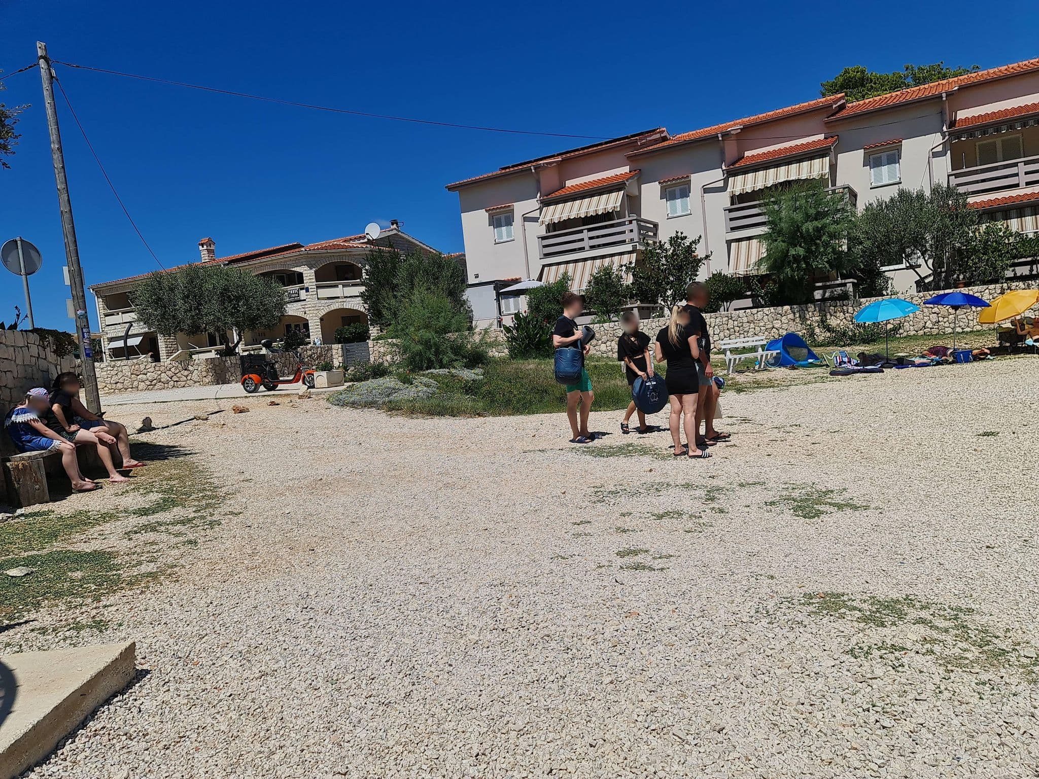 Street view near Apartments Pavić - Sapavac, Vir — © termoyer (CC BY-SA · Mapillary)