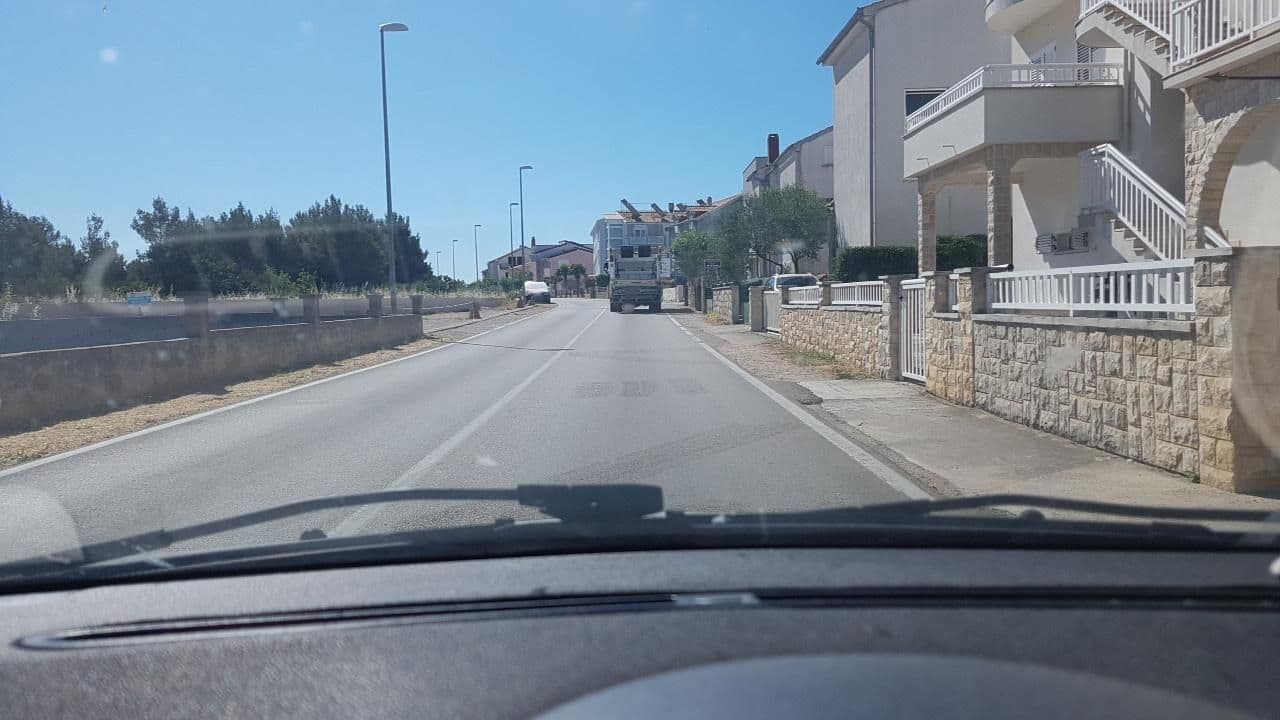 Street view near Srima Angel´s Apartments, Vodice — © mik007 (CC BY-SA · Mapillary)
