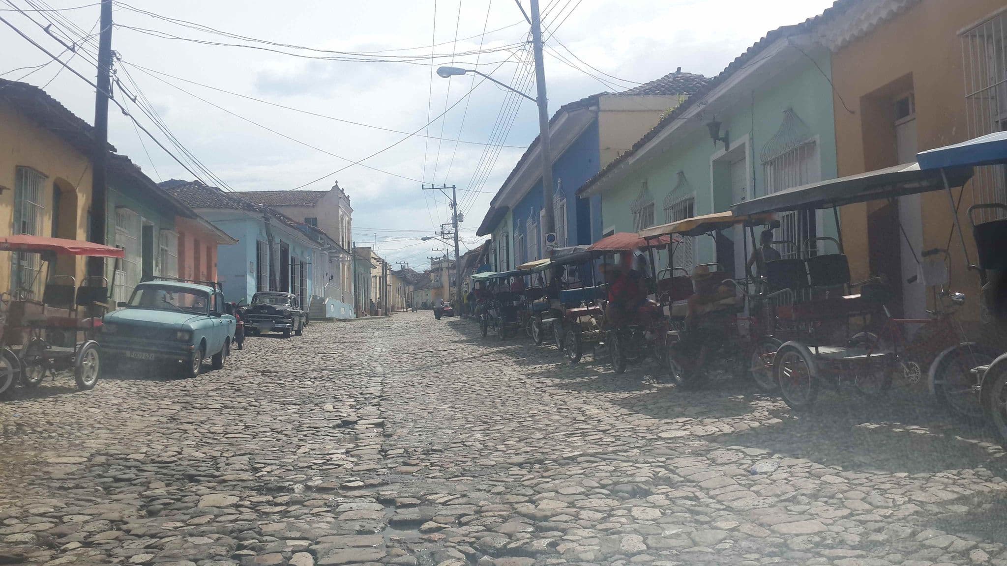 Street view near Hostal Doña Isabela, Trinidad