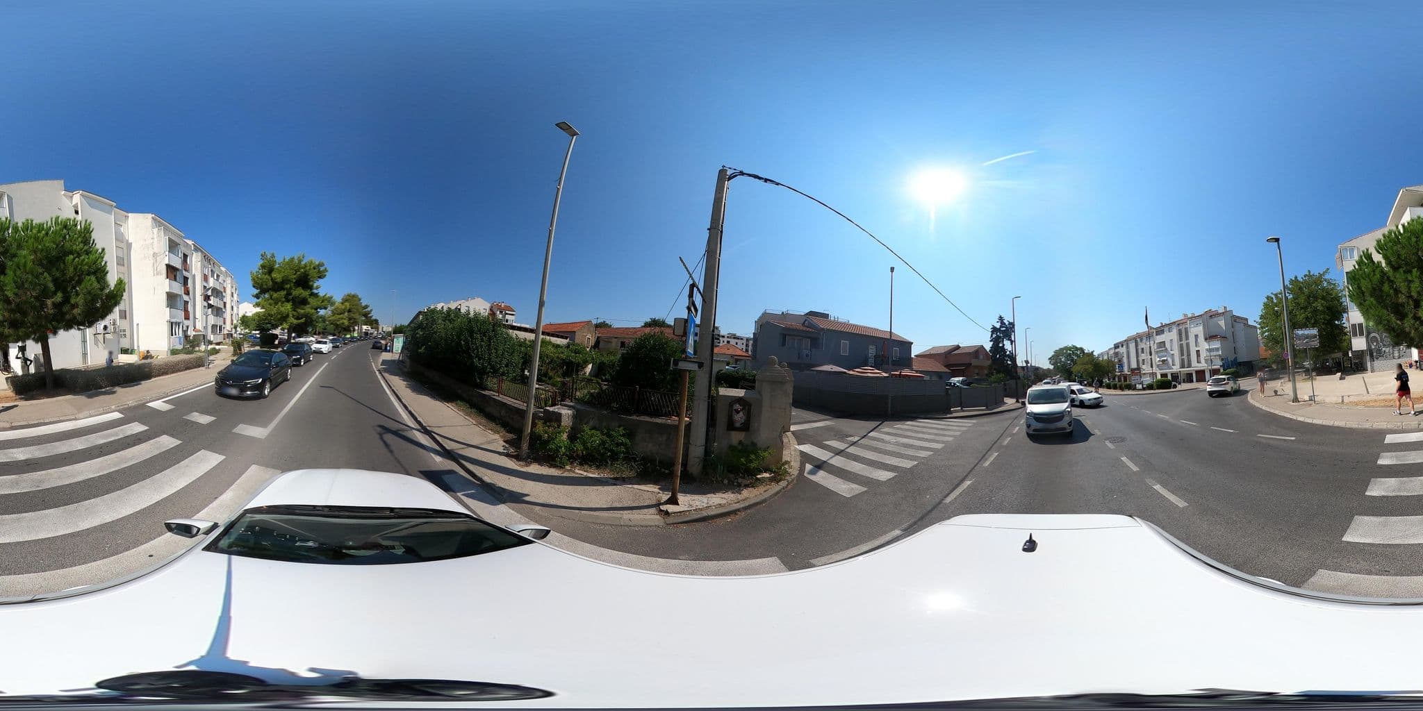 Street view near Apartments Kostijal, Zadar — © vst (CC BY-SA · Mapillary)
