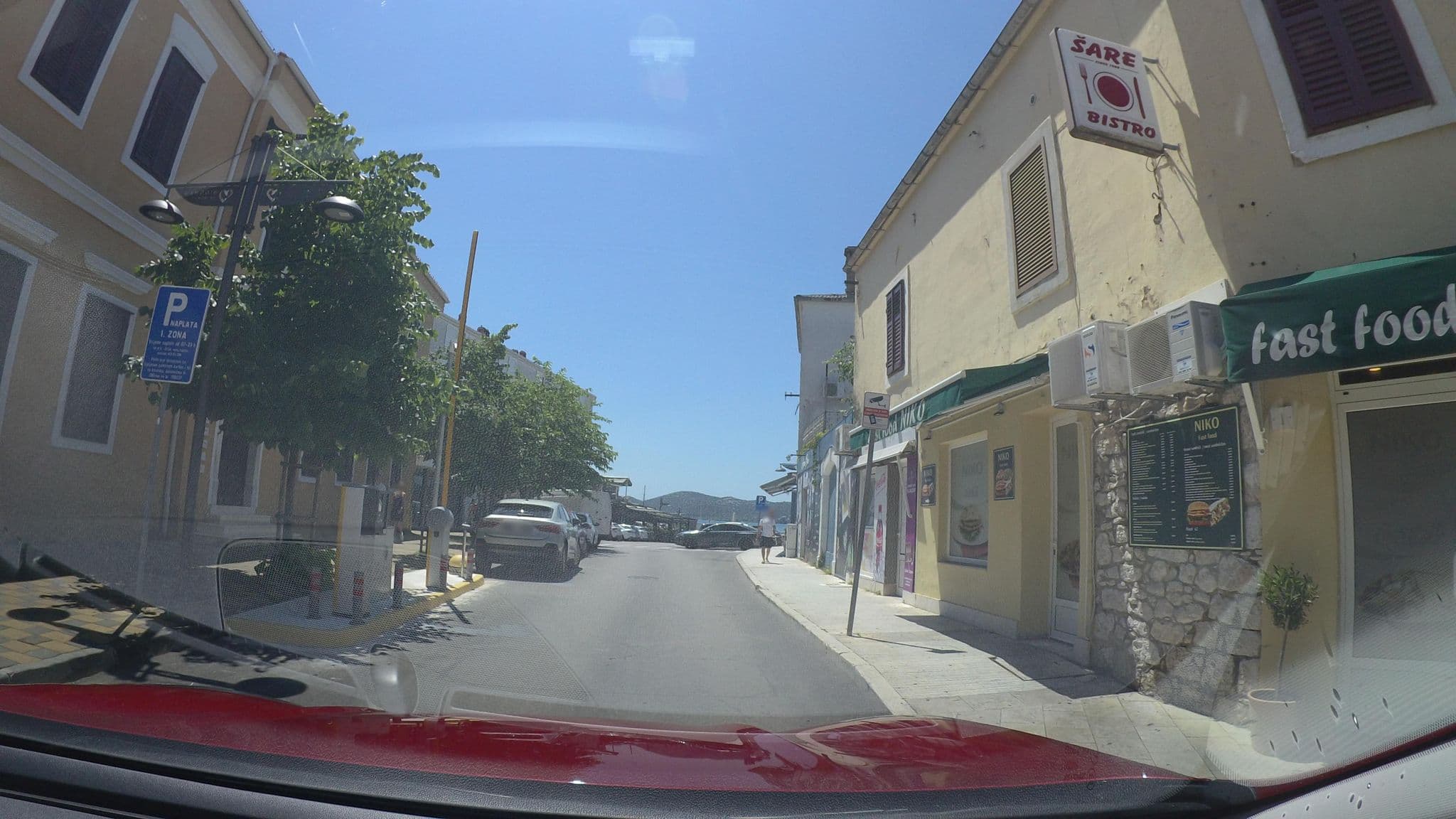 Street view near Apartment Natasha, Biograd na Moru — © hbogner (CC BY-SA · Mapillary)