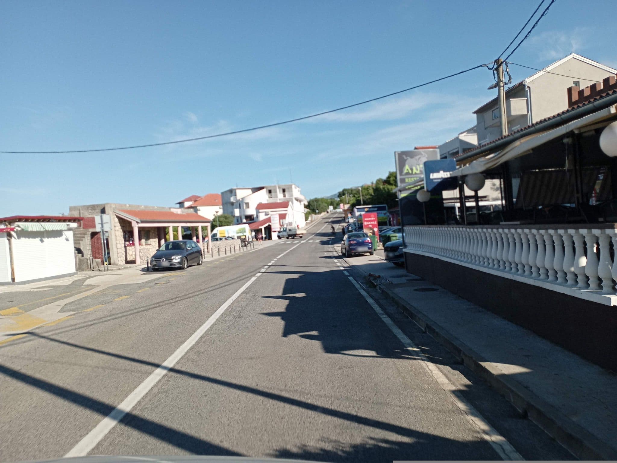 Street view near Apartments Viktorija, Posedarje — © atze02 (CC BY-SA · Mapillary)