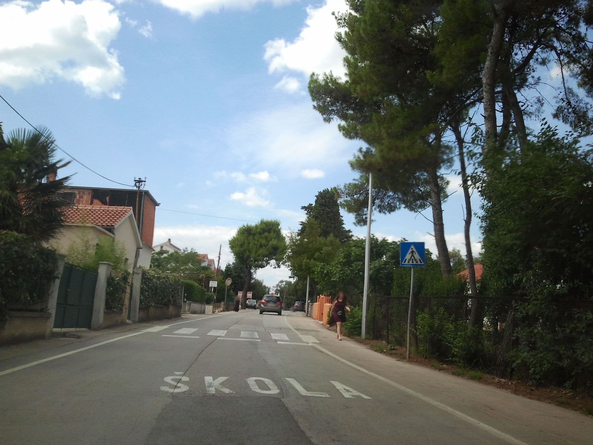 Street view near Apartments Jujad, Zadar — © hbogner (CC BY-SA · Mapillary)