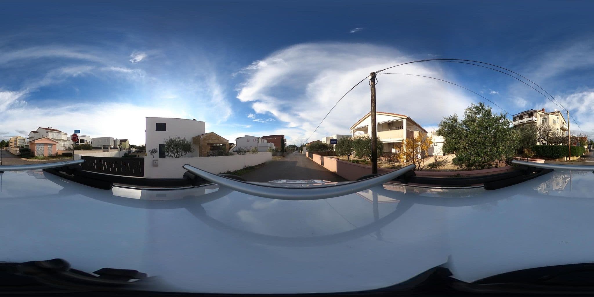 Street view near Apartments Ružmarin, Vrsi — © Tim1 (CC BY-SA · Mapillary)