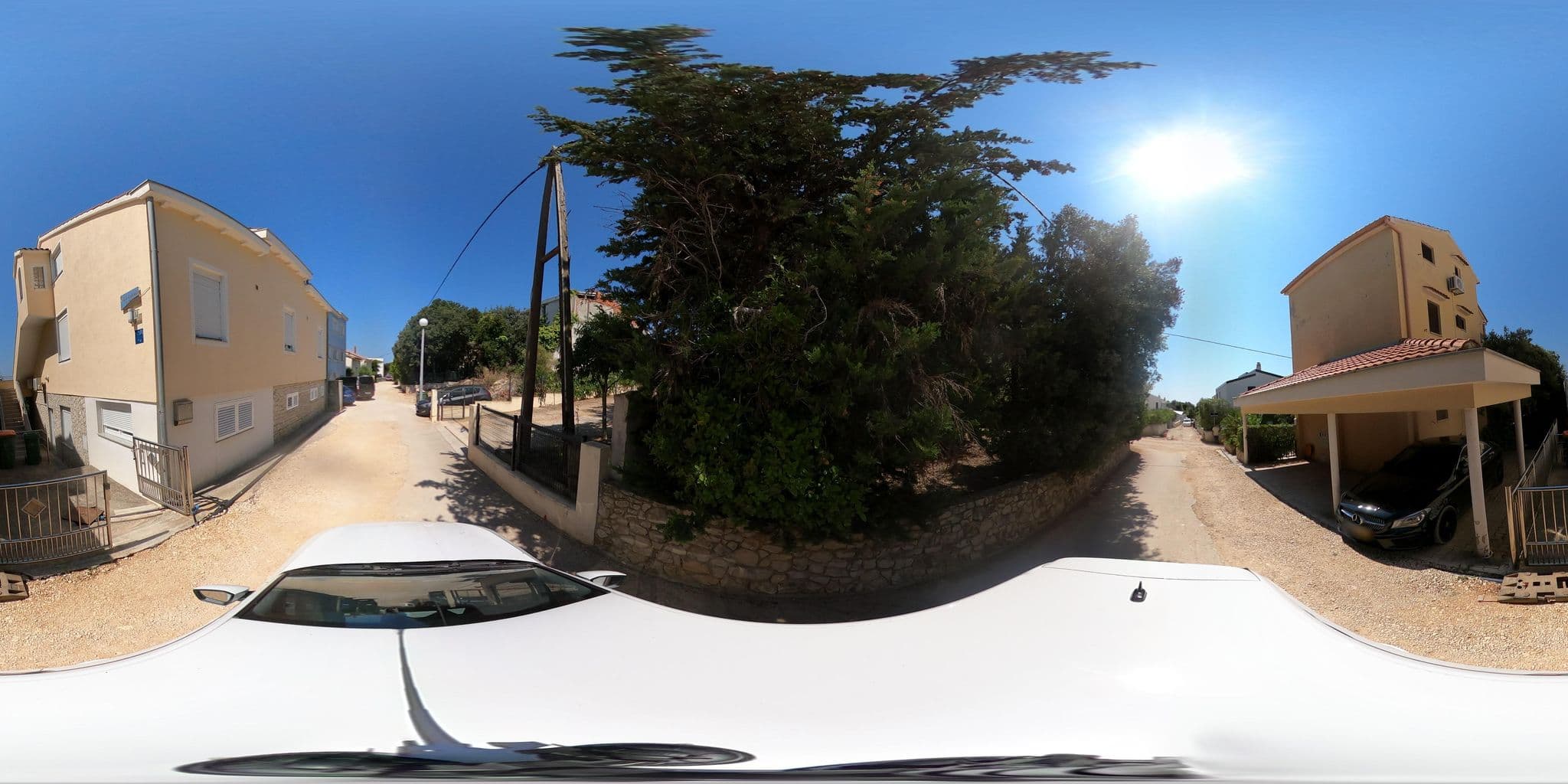 Street view near Villa Laurus I, Zadar — © vst (CC BY-SA · Mapillary)