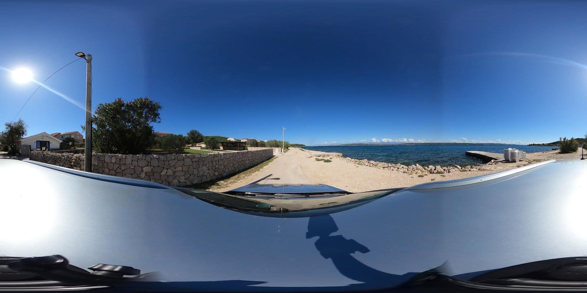 Street view near Apartments Pašman, Sukošan — © Hajdinjak_Ivan (CC BY-SA · Mapillary)