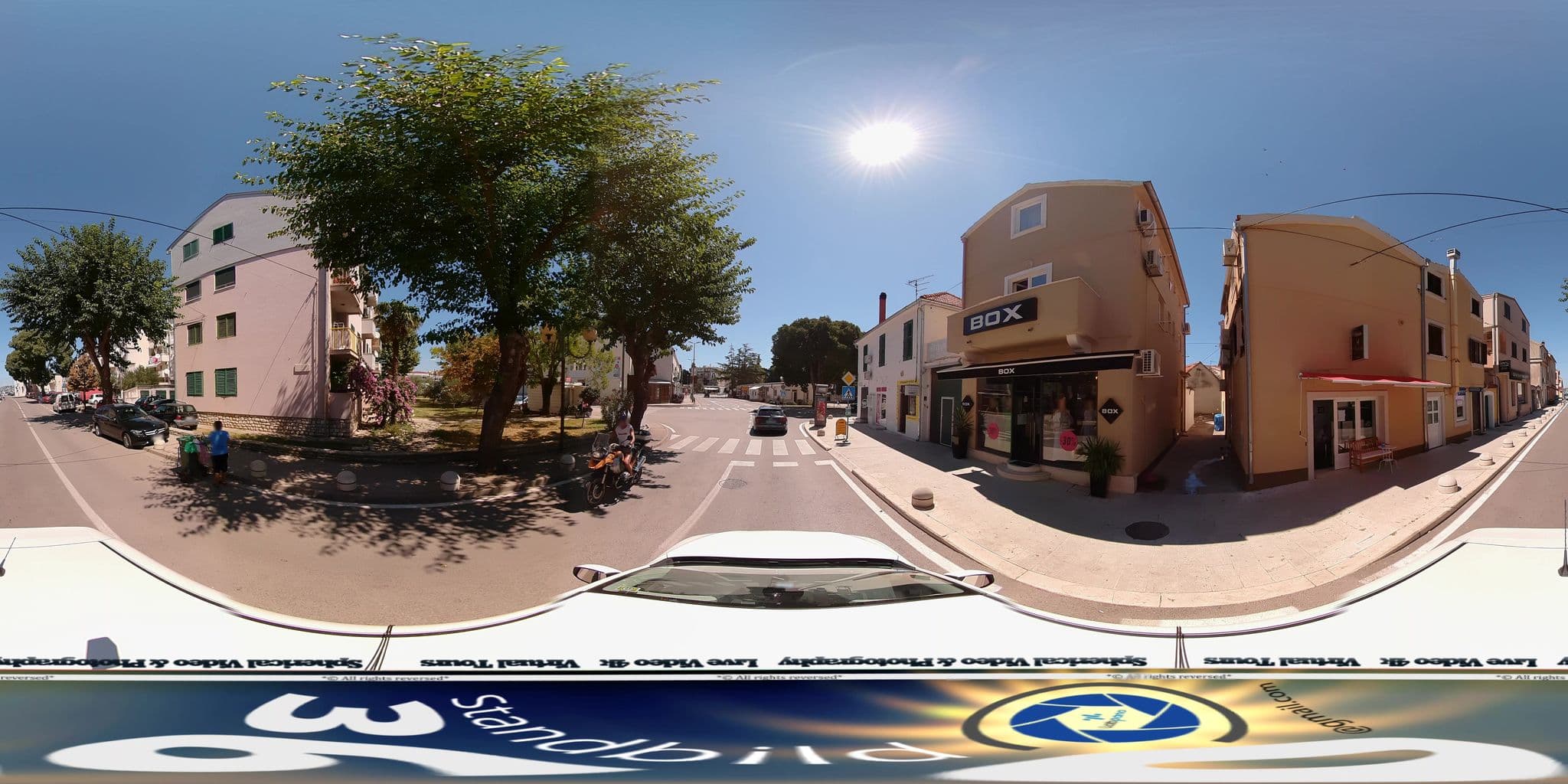 Street view near Apartment Ruža, Biograd na Moru — © standbild360 (CC BY-SA · Mapillary)