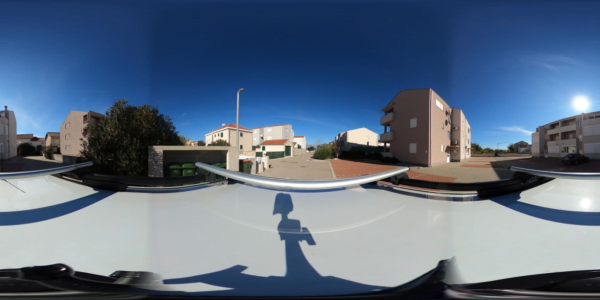 Street view near Three bedroom apartment & studio - Apartments Ždrijac - AE1020, Nin — © Tim1 (CC BY-SA · Mapillary)