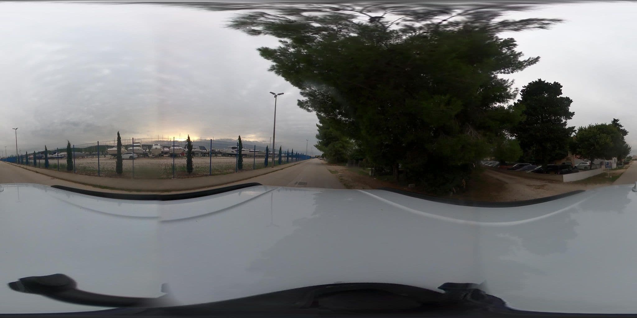 Street view near Apartments Kristina, Bibinje — © Hajdinjak_Ivan (CC BY-SA · Mapillary)