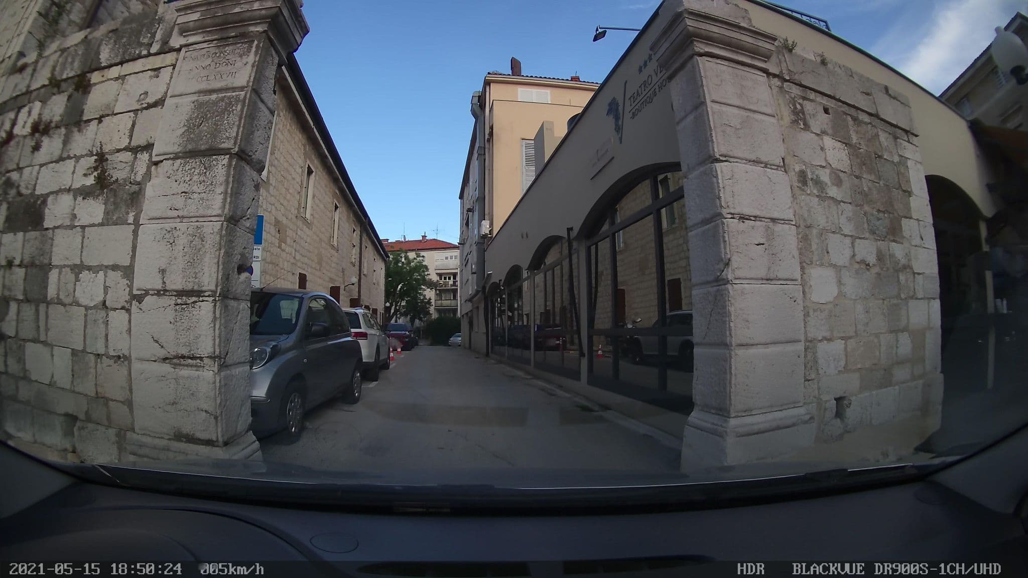 Street view near Apartment Eliana, Zadar — © brackone (CC BY-SA · Mapillary)