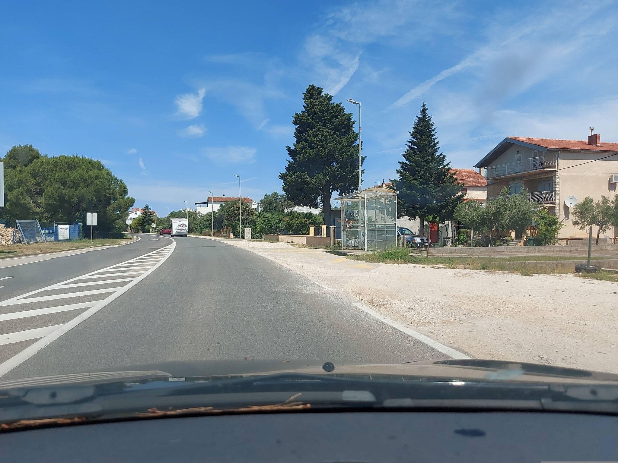 Street view near Apartments Mladenka, Sukošan — © mik007 (CC BY-SA · Mapillary)
