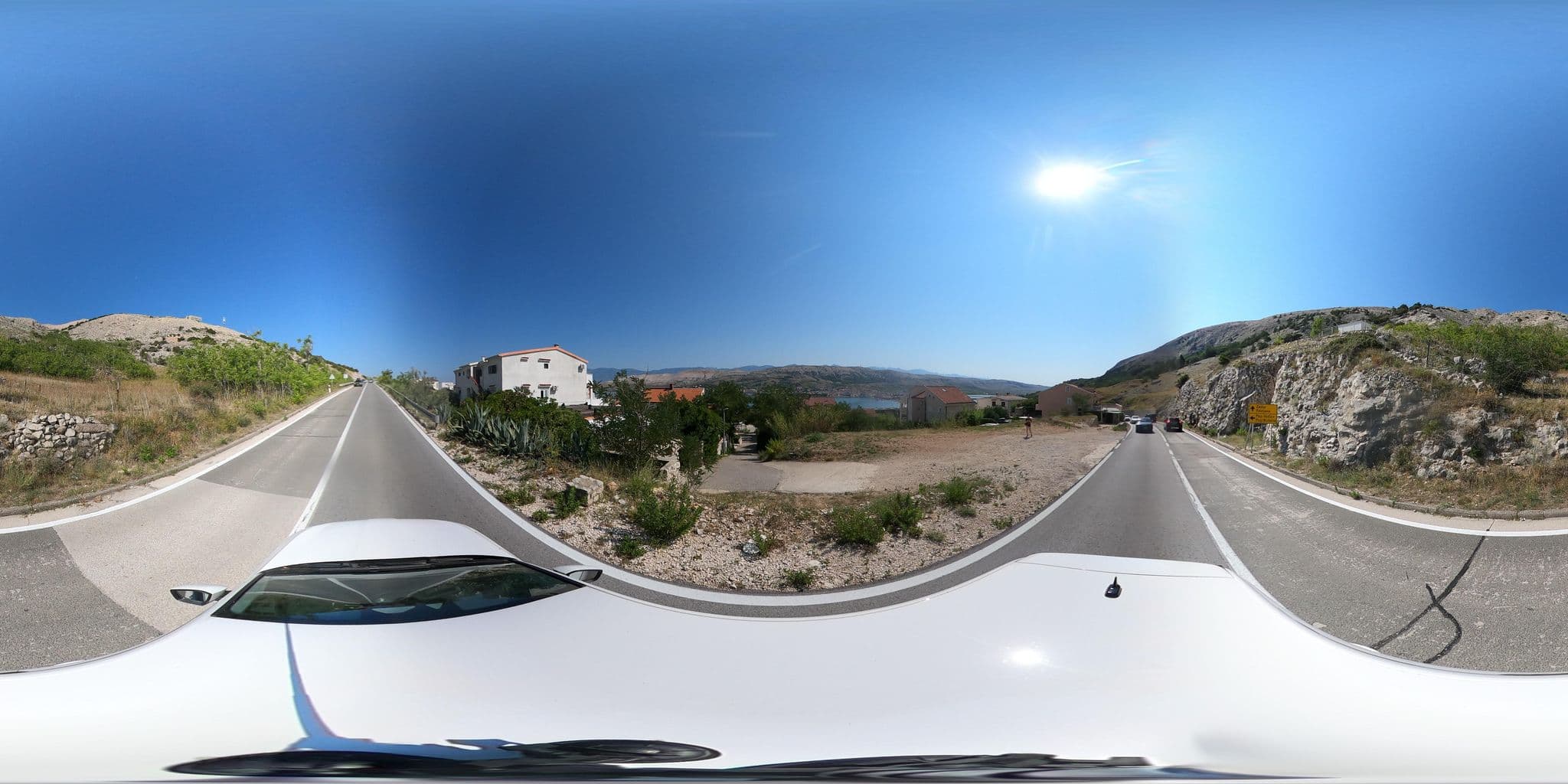 Street view near Apartments Brusel, Pag — © vst (CC BY-SA · Mapillary)